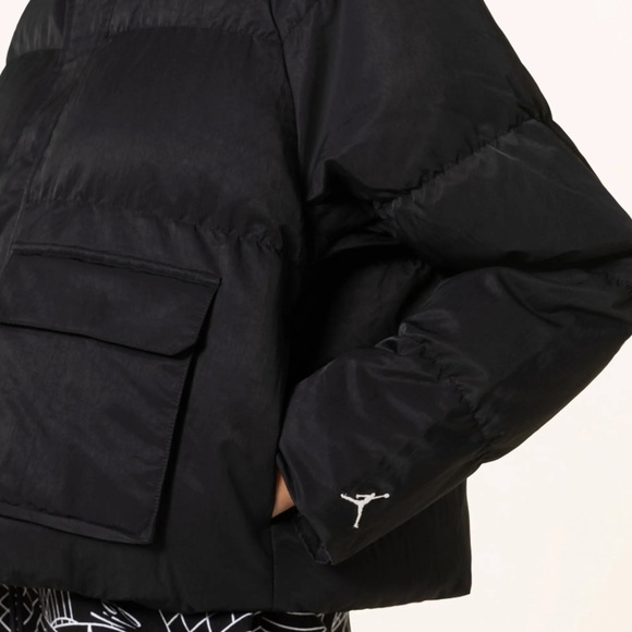 Jordan Womens Flight Puffer Core Black DR0546 010 - Picture 4 of 9